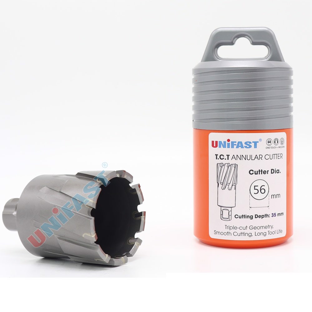 Ảnh chụp chi tiết Mũi khoan từ Unifast TCT 56X35