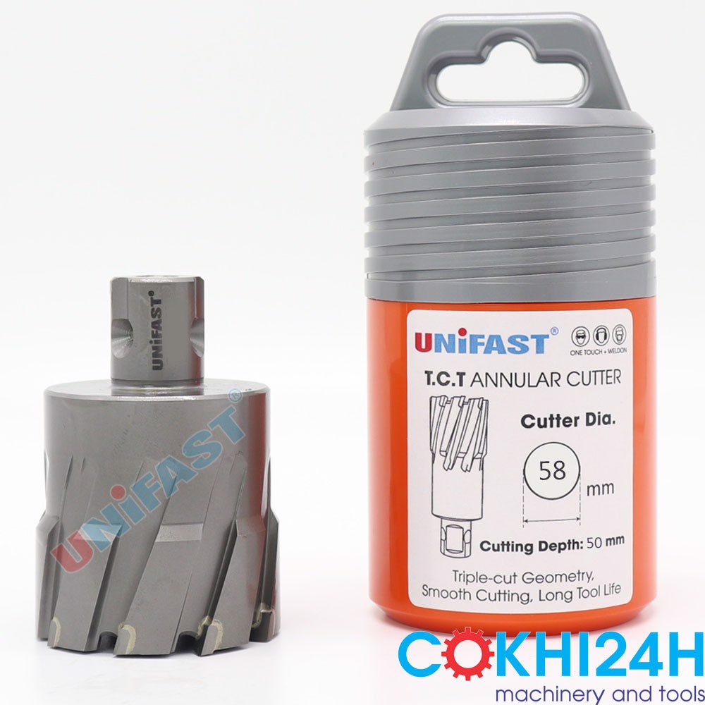 Mũi khoan từ Unifast TCT 58x50